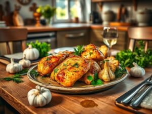 Frango à Moda Low Carb com Couve-Flor