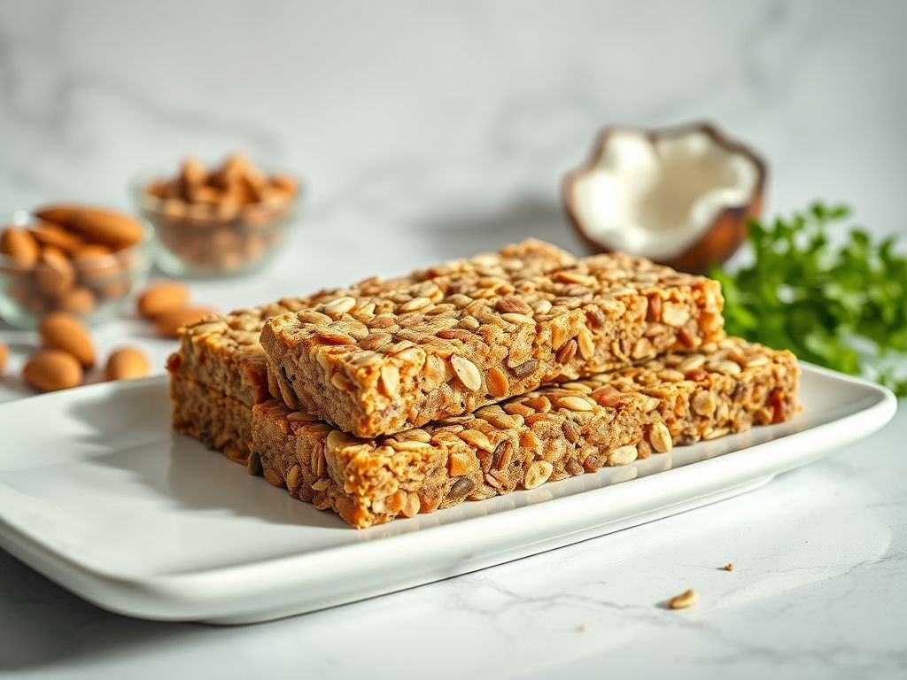 Barra de cereais low carb