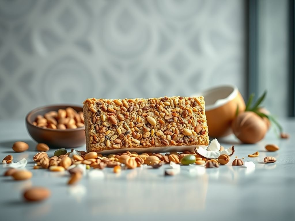 Barra de cereal low carb