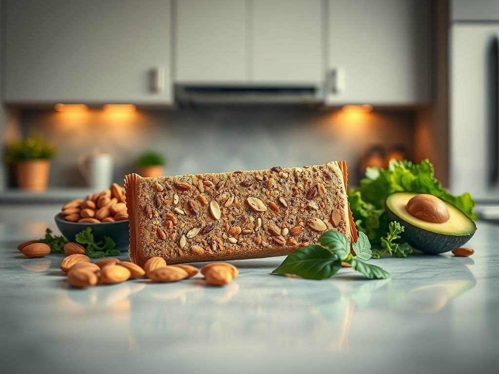 Barrinha de proteina low carb