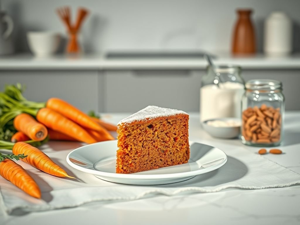 Bolo cenoura low carb