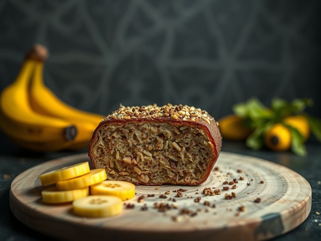 Bolo de banana low carb