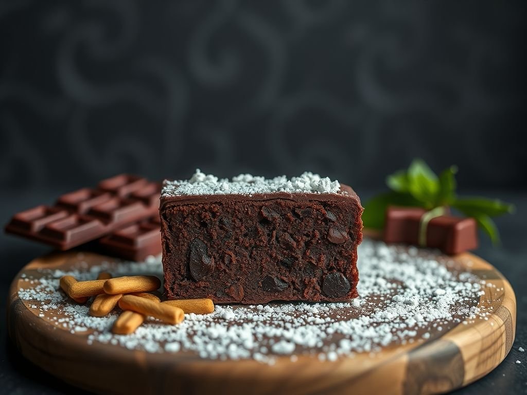 Bolo low carb chocolate