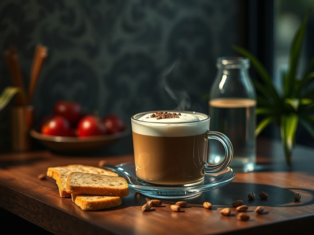 Café da manhã low carb salgado