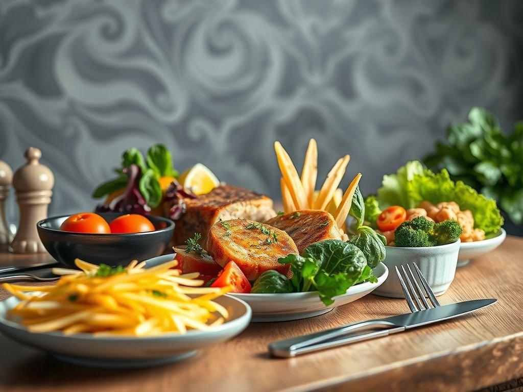 Cardápio low carb para secar