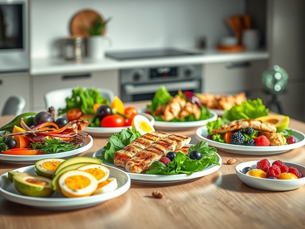 Cardápio semanal low carb