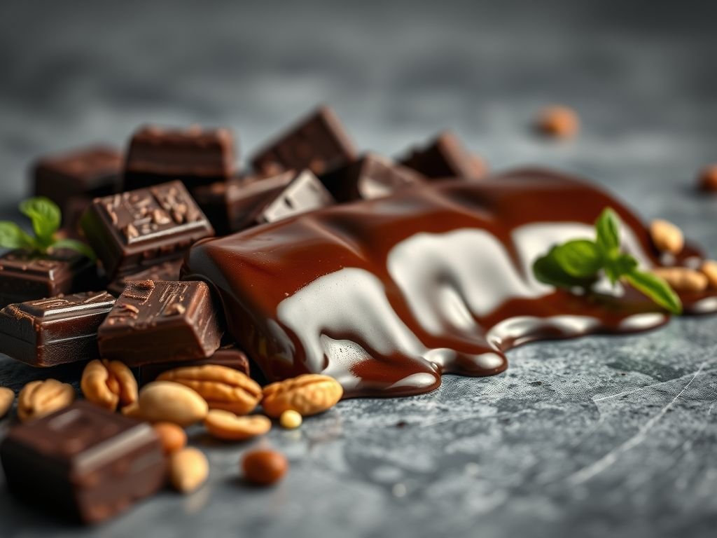 Cobertura de chocolate low carb