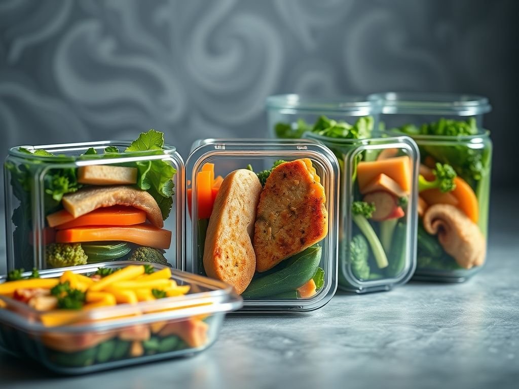 Comida low carb congelada