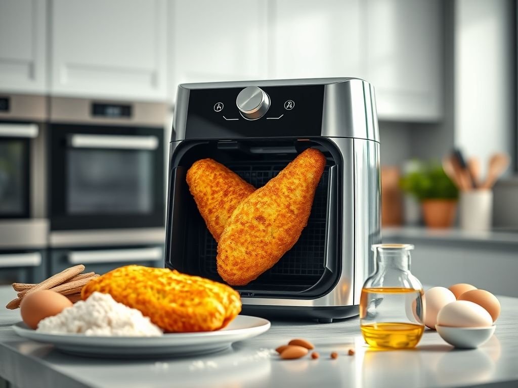 Coxinha low carb na airfryer