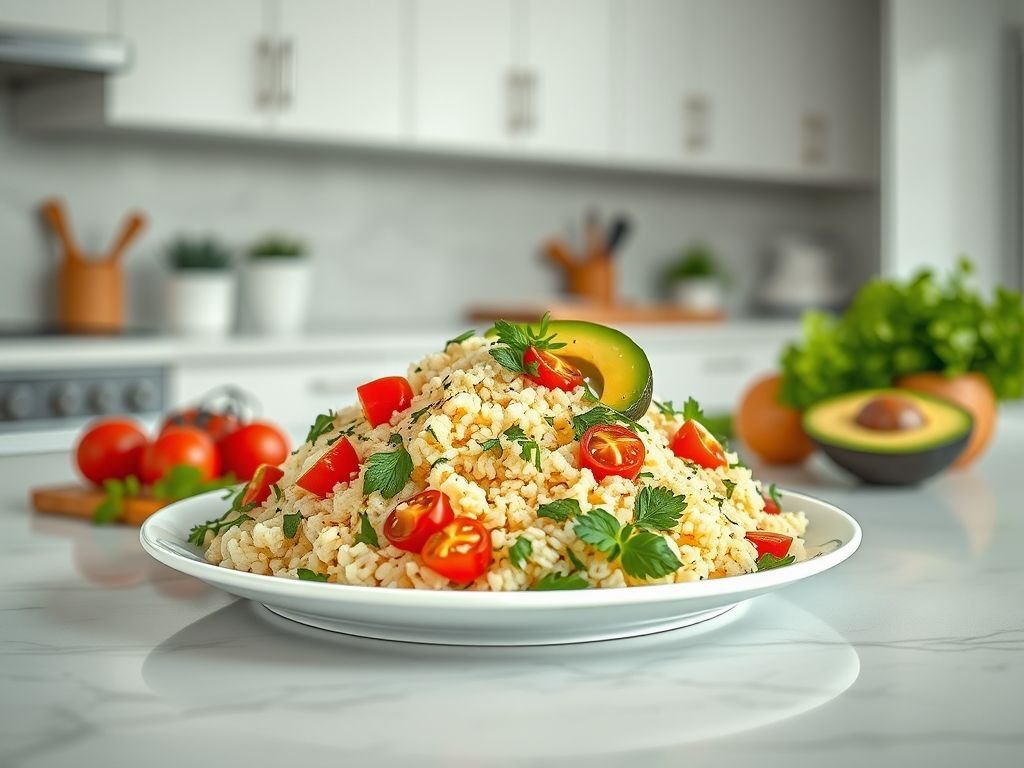 Cuscuz low carb receita