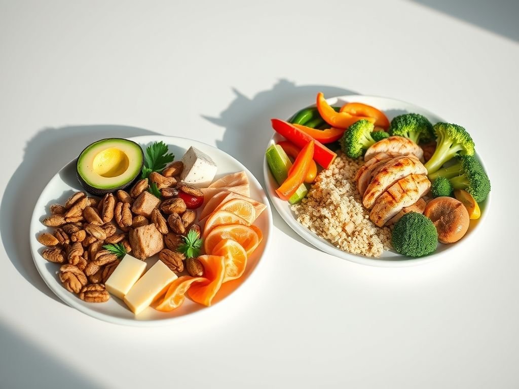 Diferença dieta cetogenica e low carb