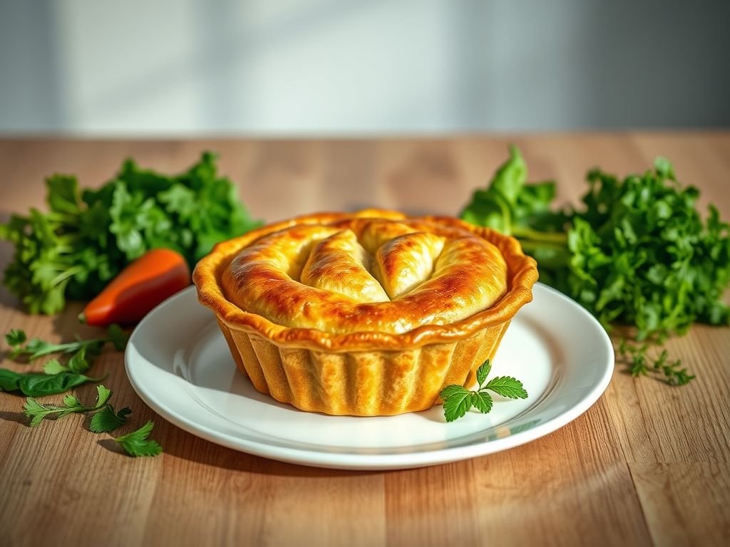 Empadão de frango low carb