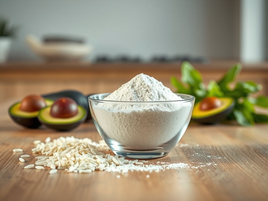 Farinha de arroz low carb