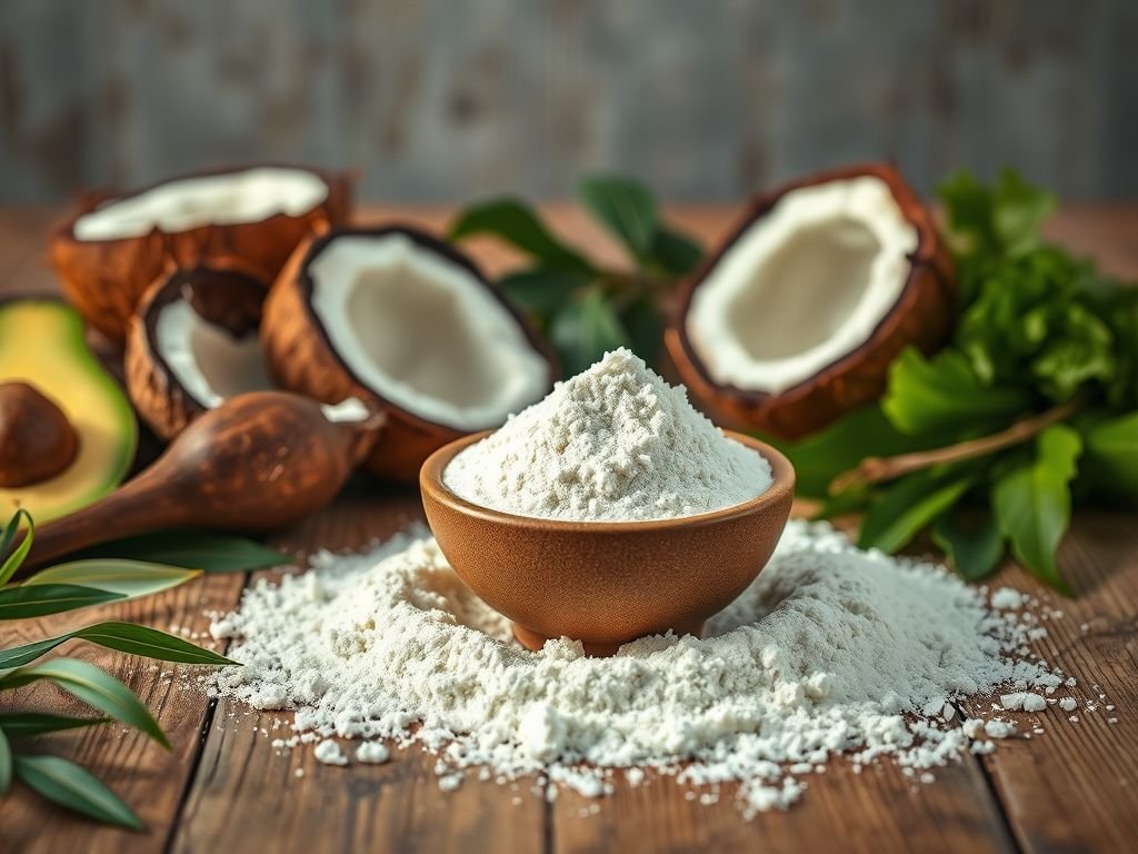 Farinha de coco é low carb