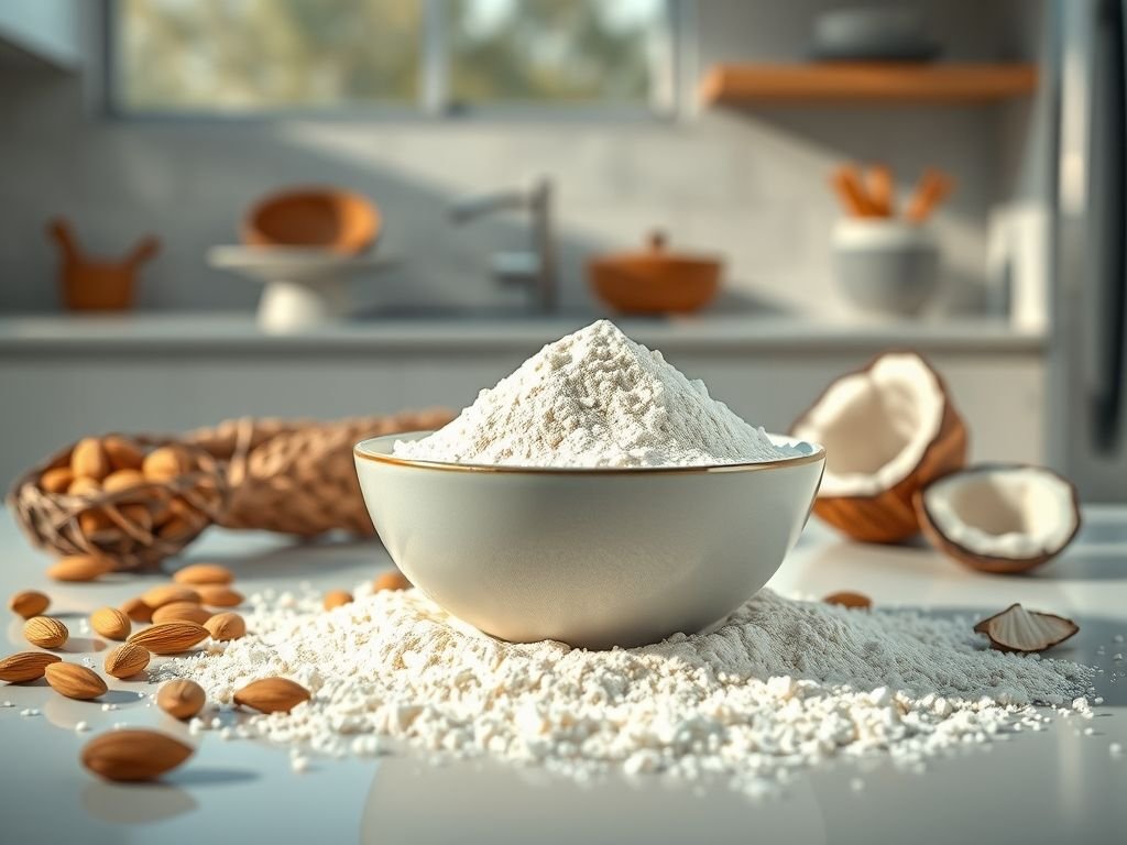 Farinha low carb para substituir trigo