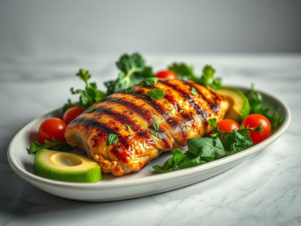 Frango low carb