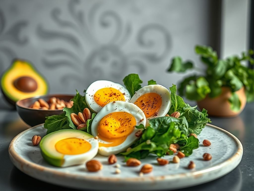 Ideia de cafe da manha low carb