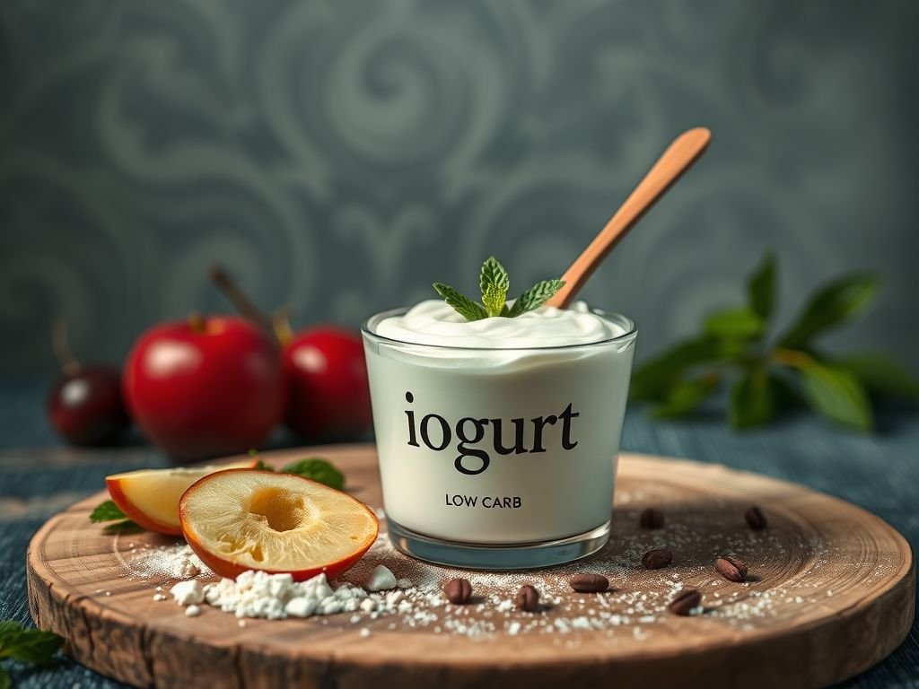 Iogurte natural low carb