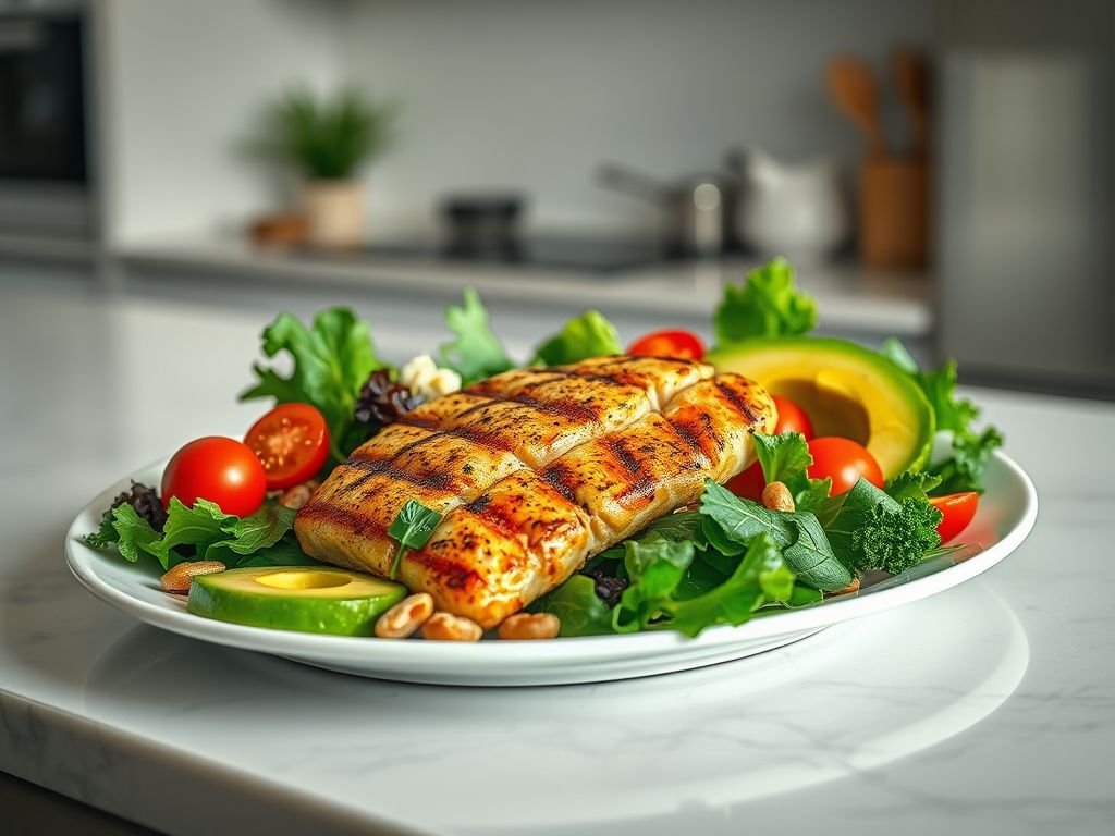 Jantar low carb rápido