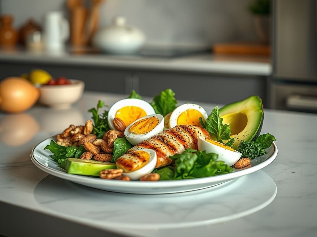 Lanche low carb para jantar