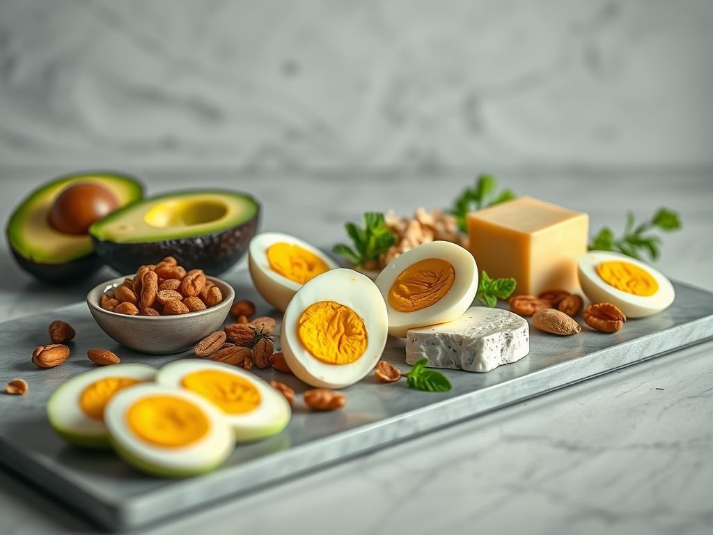 Lanche low carb rápido