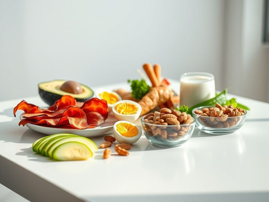 Lanches da manhã low carb