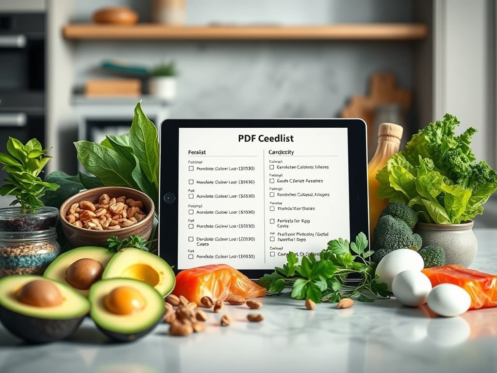Lista de alimentos low carb pdf