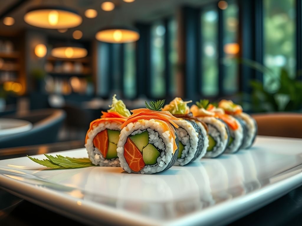 Low carb sushi