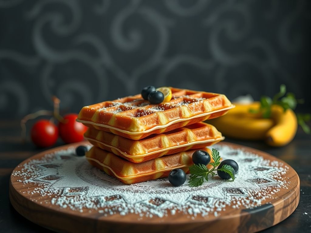 Low carb waffle