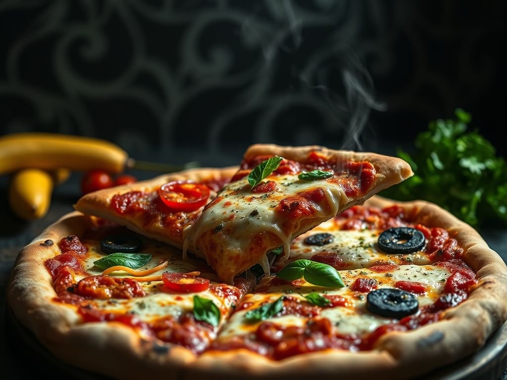Massa de pizza low carb
