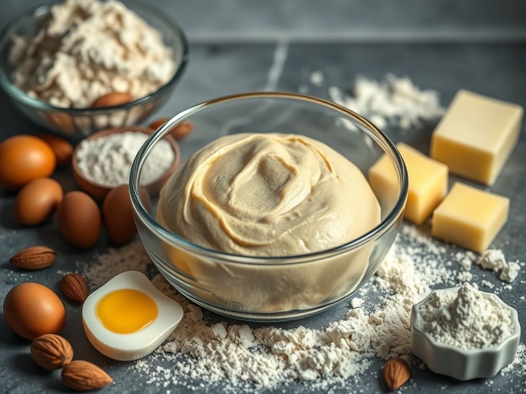 Massa de torta low carb