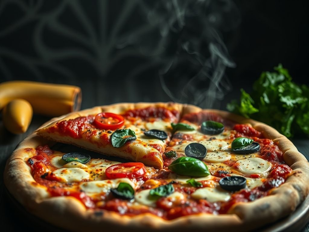 Massa pizza low carb