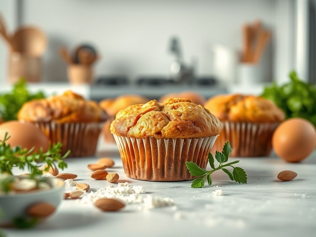 Muffins low carb salgado