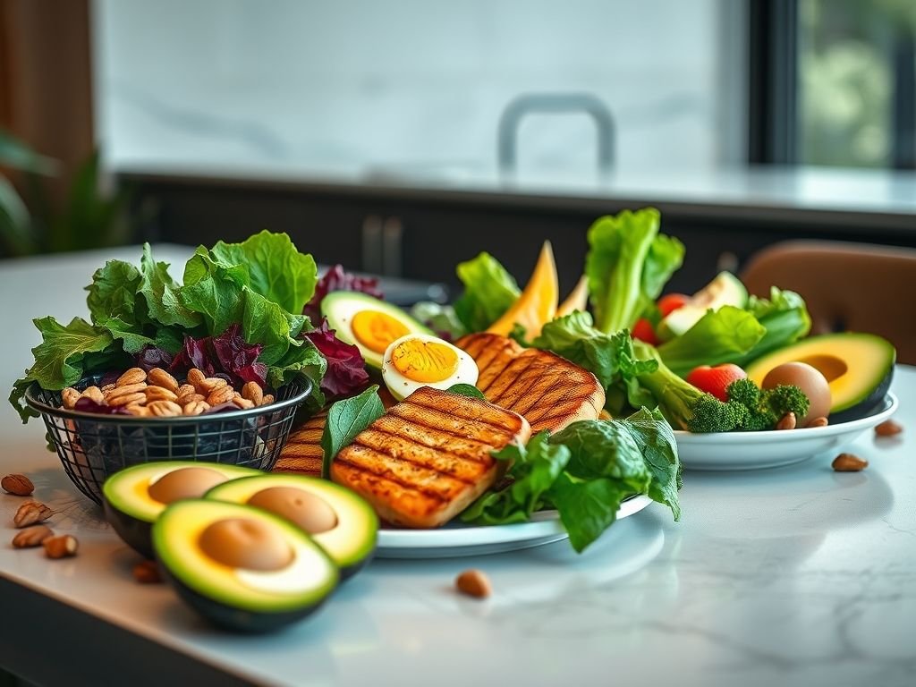 O que é comida low carb