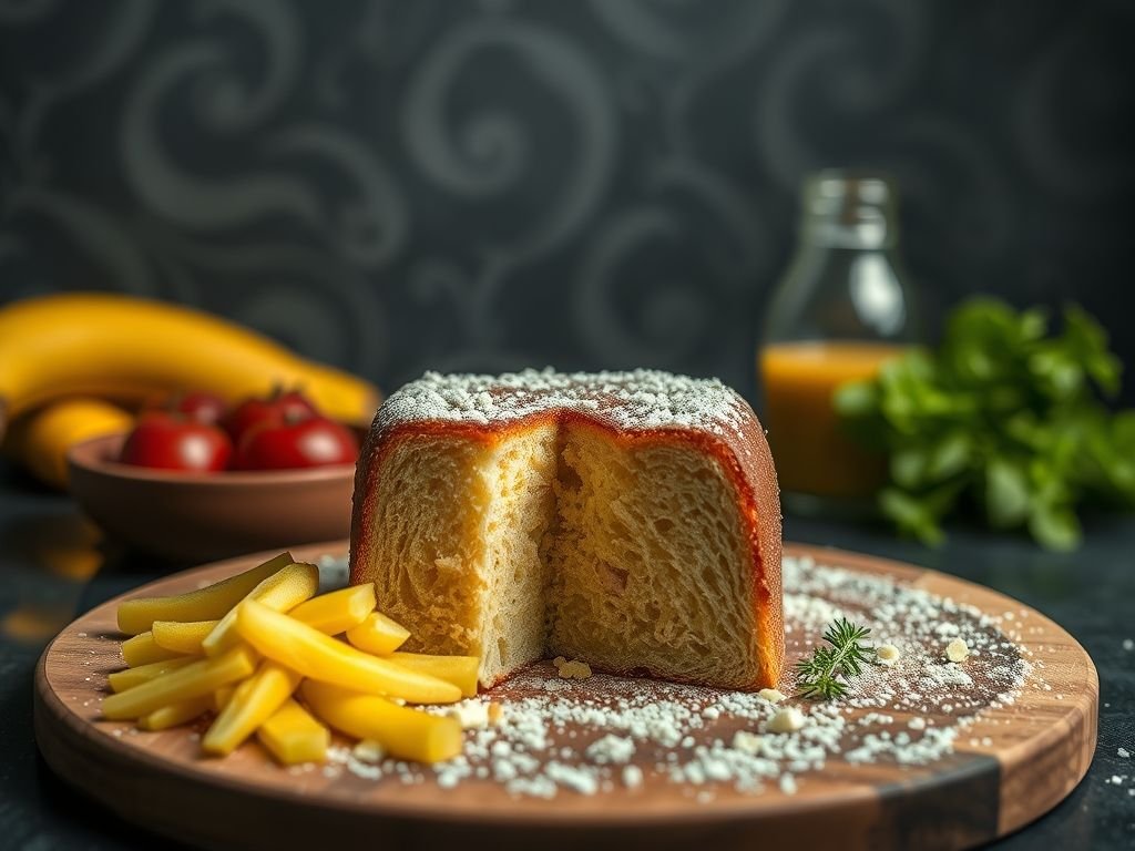 Pão caseiro low carb