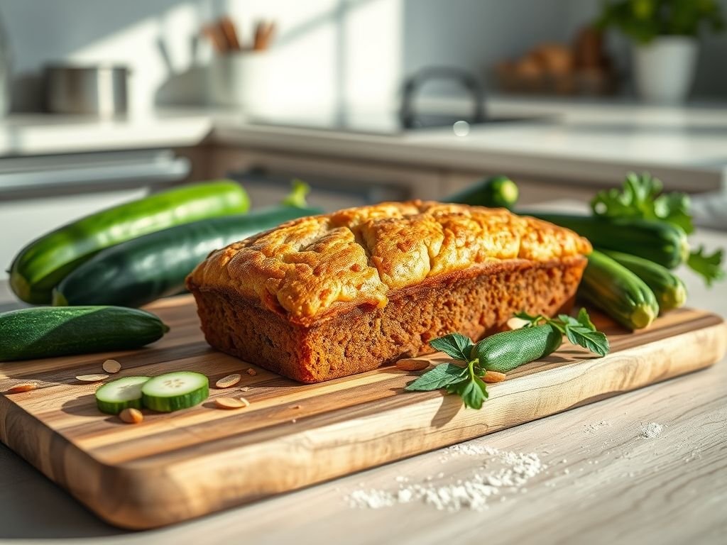 Pão de abobrinha low carb