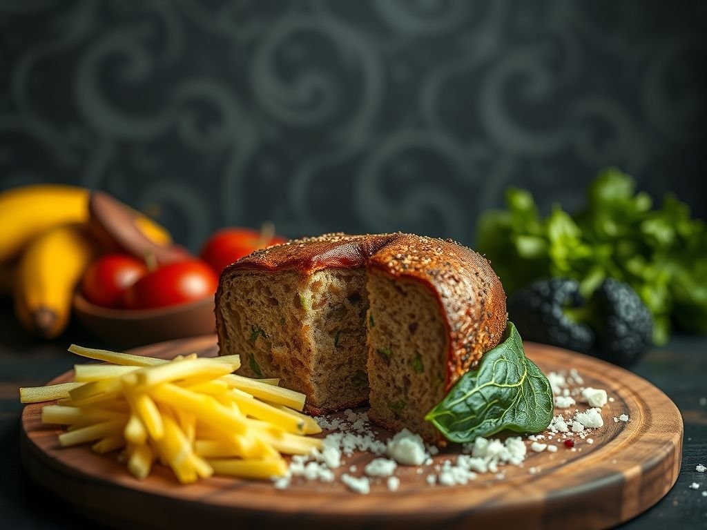 Pão integral low carb