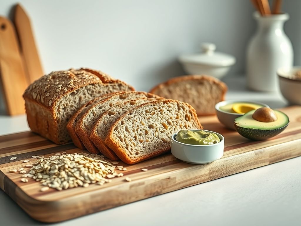 Pão low carb de aveia