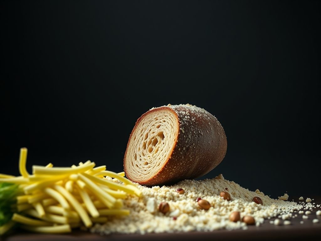 Pao low carb de farinha de amendoa