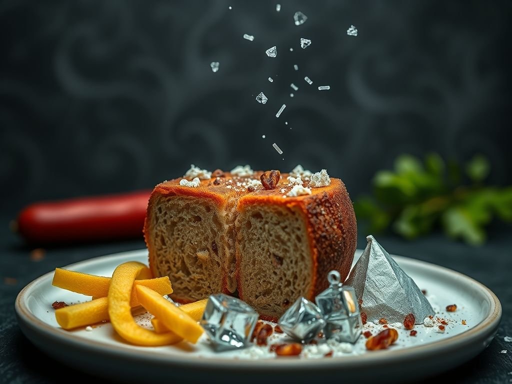 Pão low carb de micro ondas