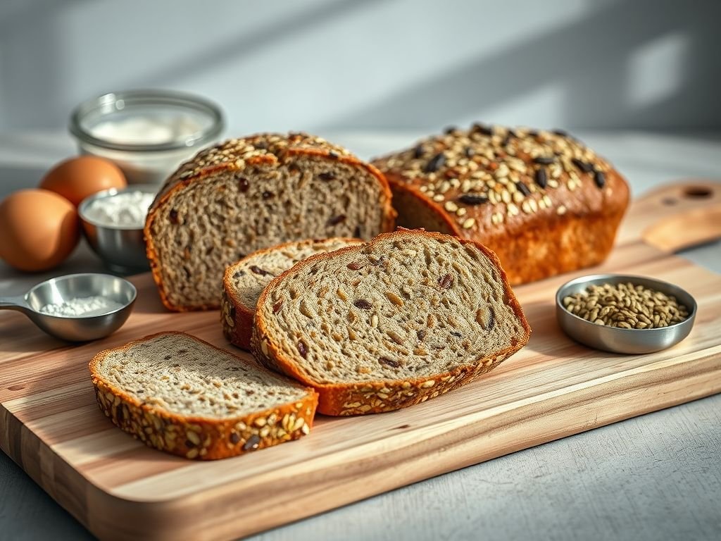 Pão proteico low carb