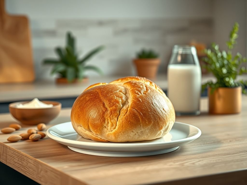 Pãozinho de leite ninho low carb