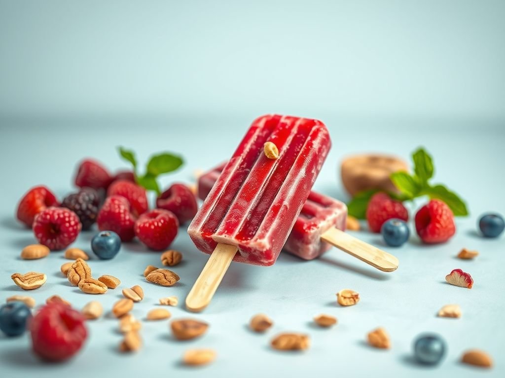 Picolé low carb