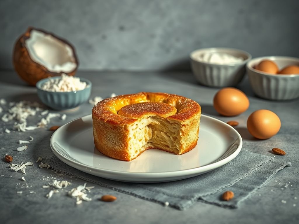 Queijadinha low carb