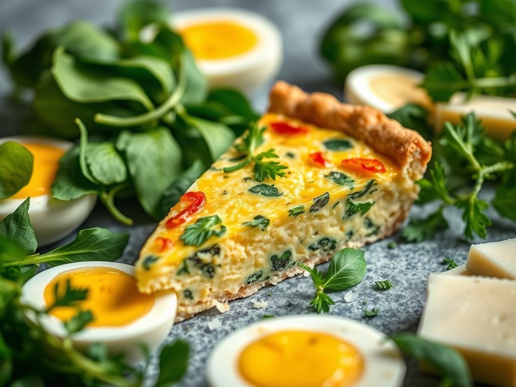 Quiche low carb