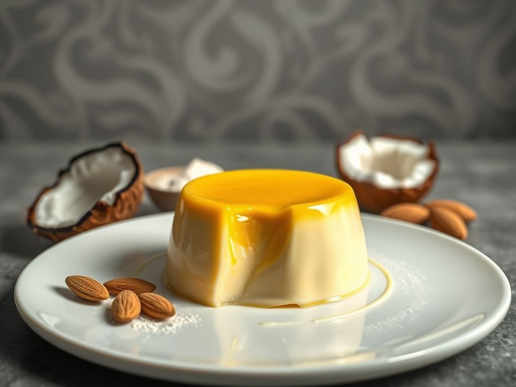 Quindim low carb