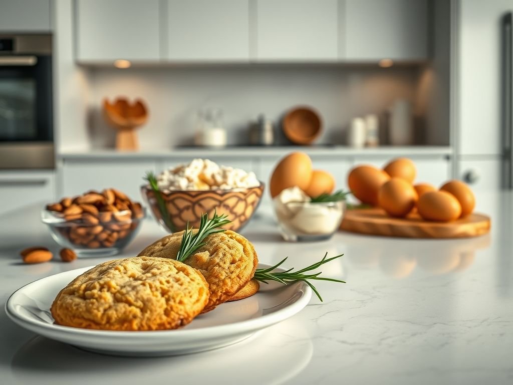 Receita de biscoito low carb