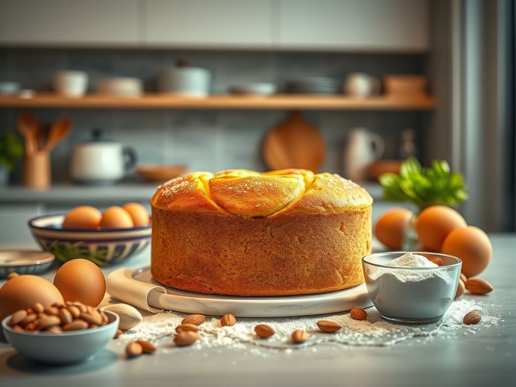 Receita de bolo low carb simples