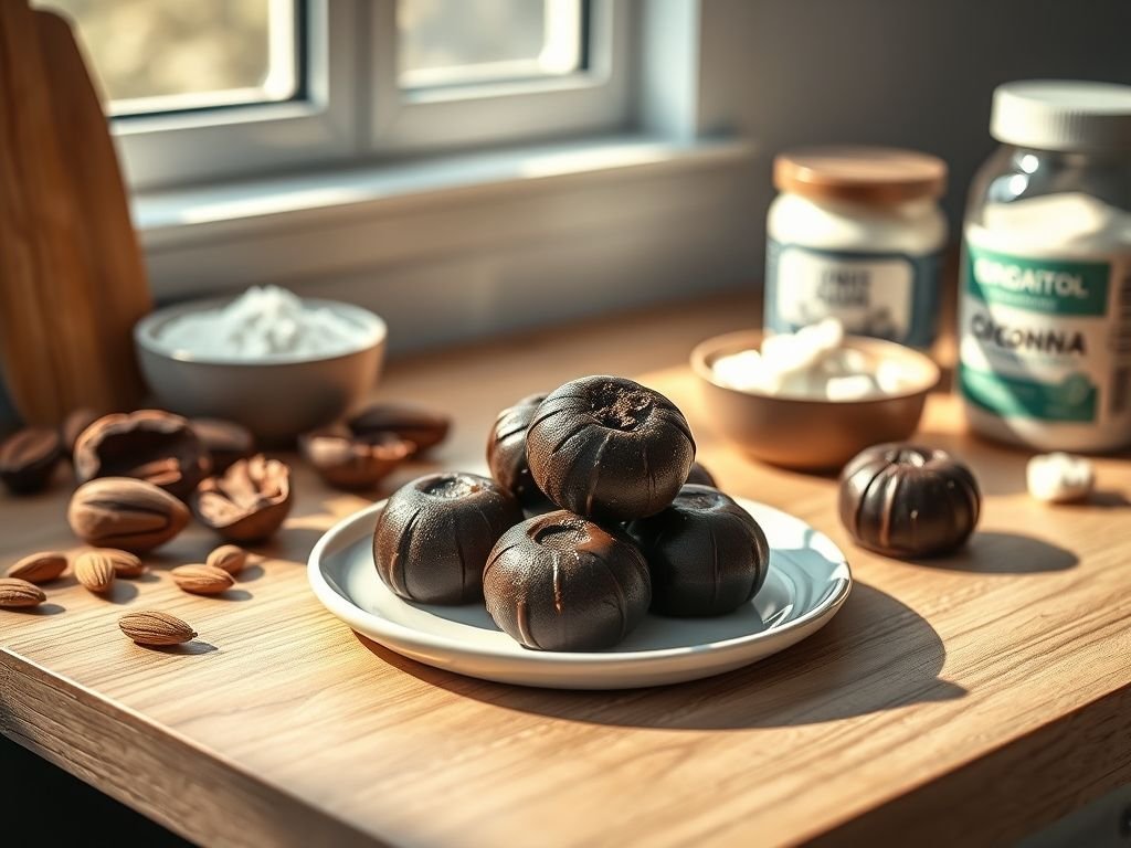 Receita de brigadeiro low carb