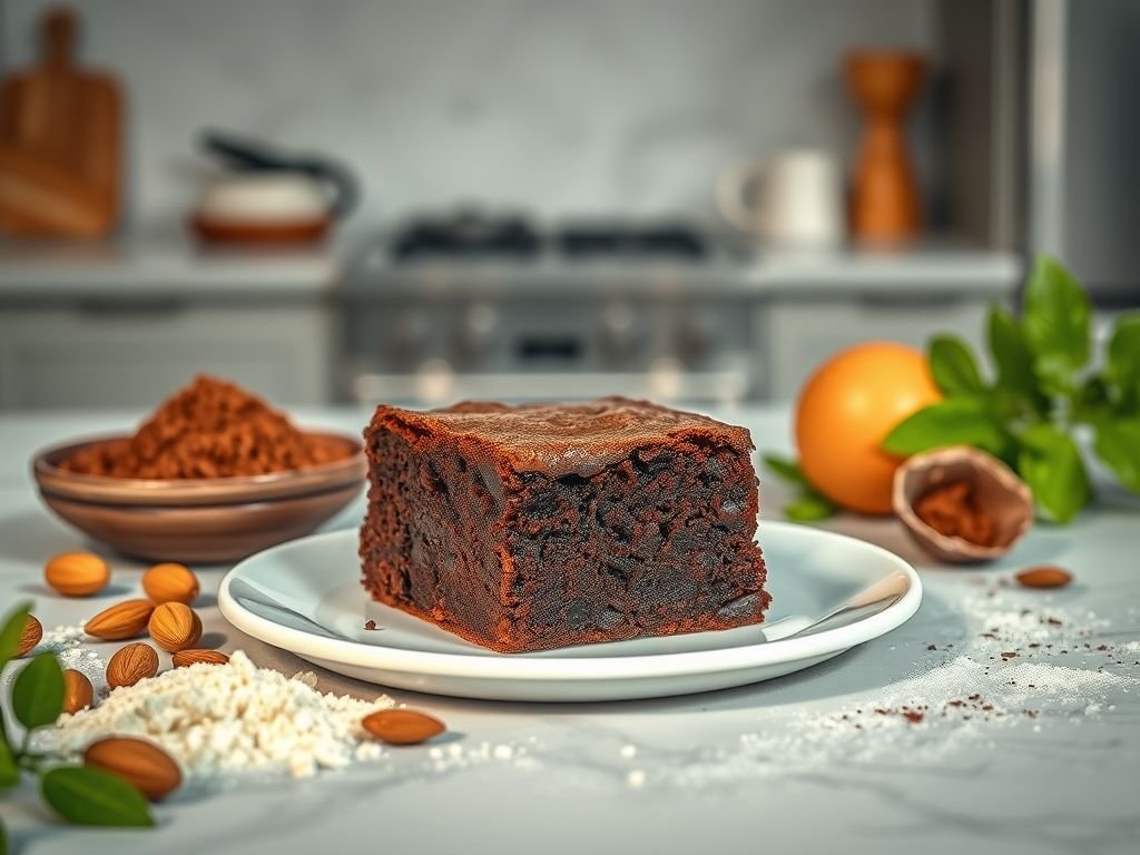 Receita de brownie low carb